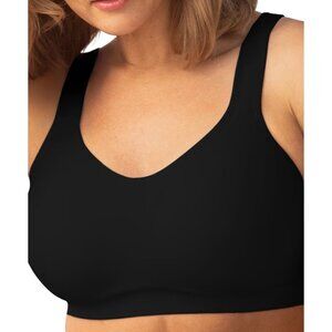 Truekind® Daily Comfort Wirefree Shaper Bra Black Sz 2XL  10022
